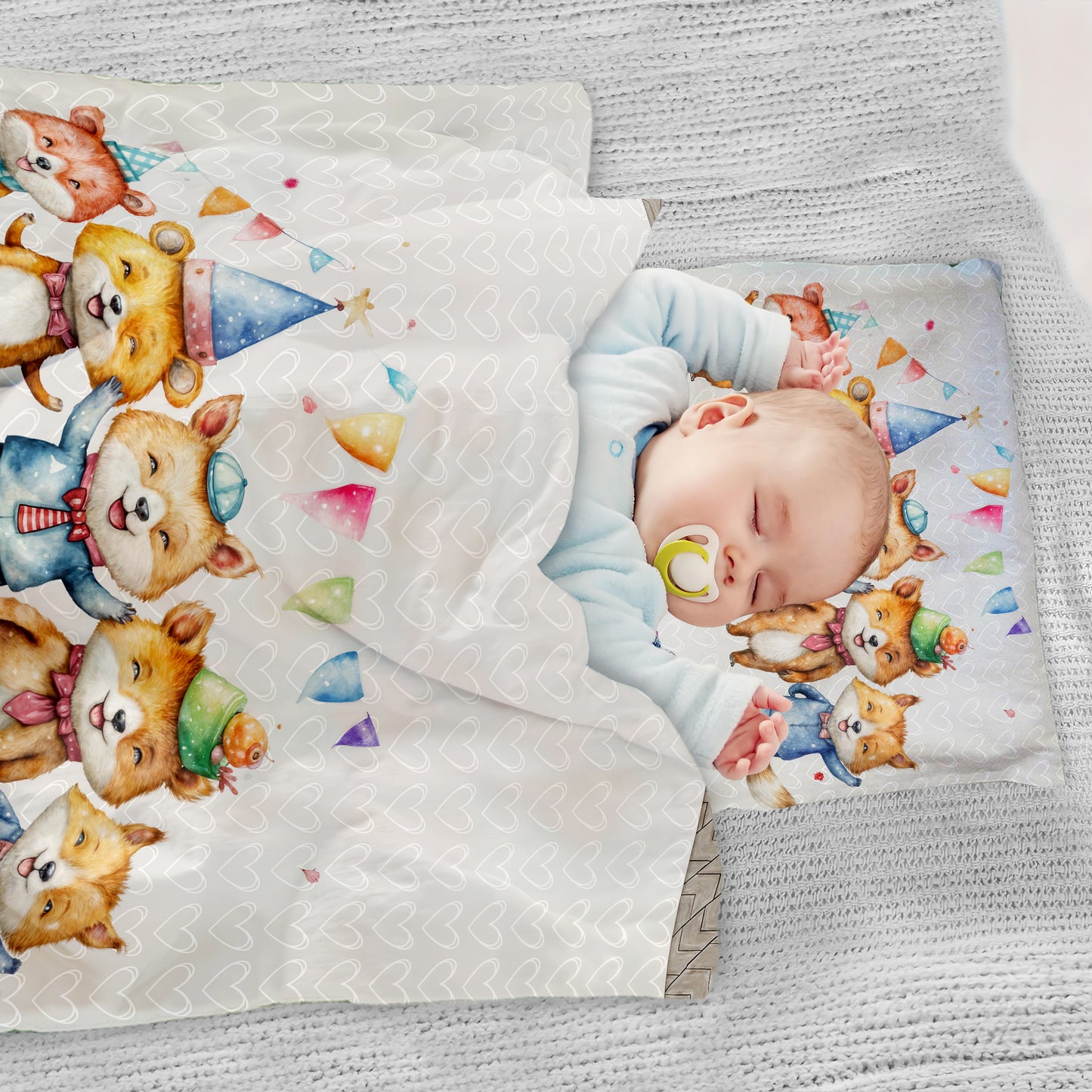 Party Animals Cot Set
