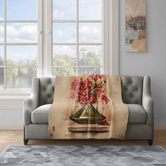 Passion Light Weight Fleece Blanket by Cherylin Louw