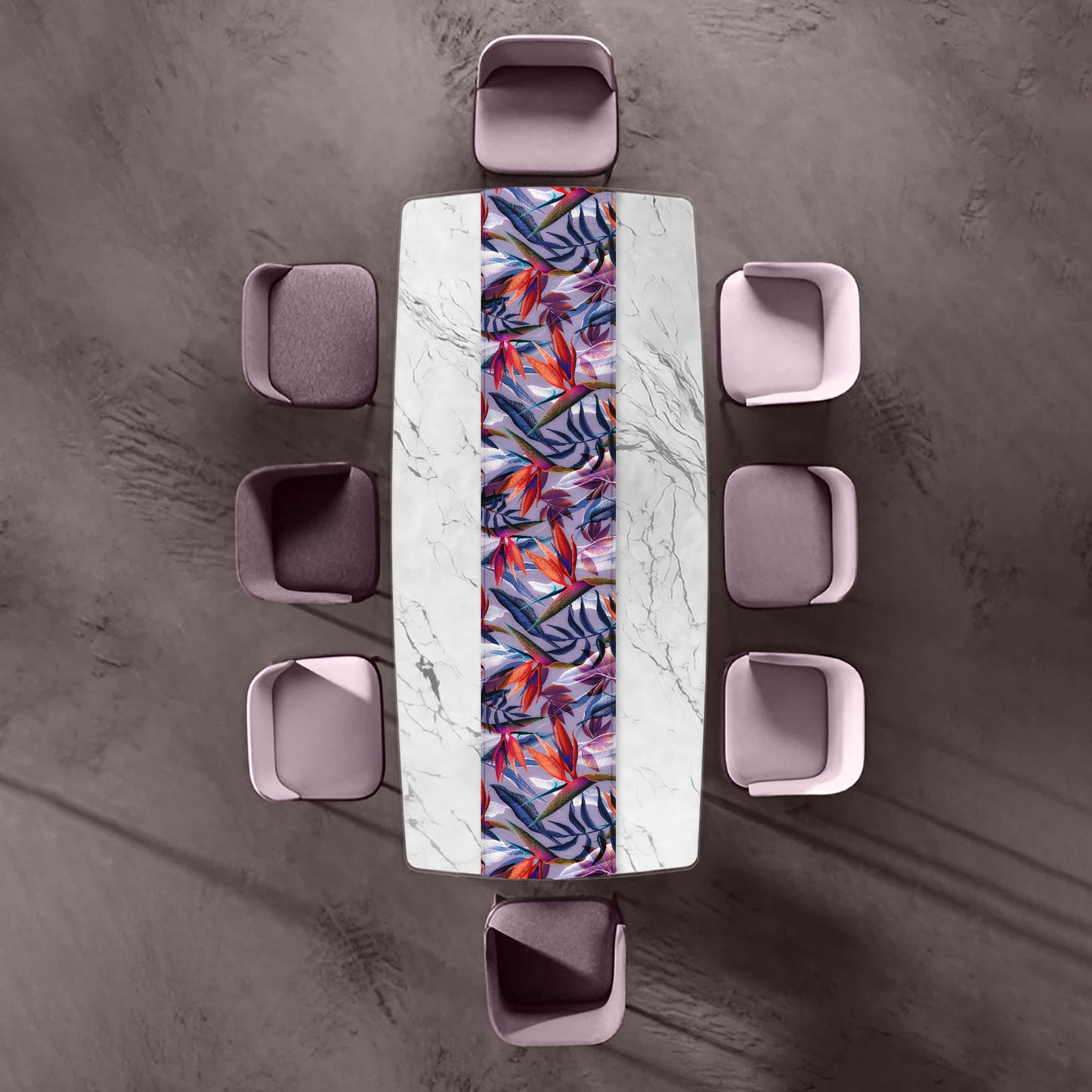 Passionate Strelitzias Table Runner