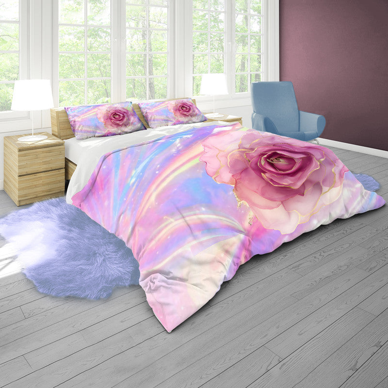Pastel Beams Duvet Cover Set