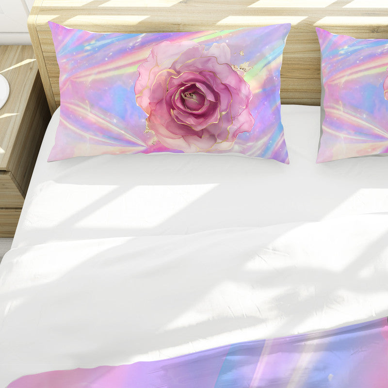 Pastel Beams Duvet Cover Set