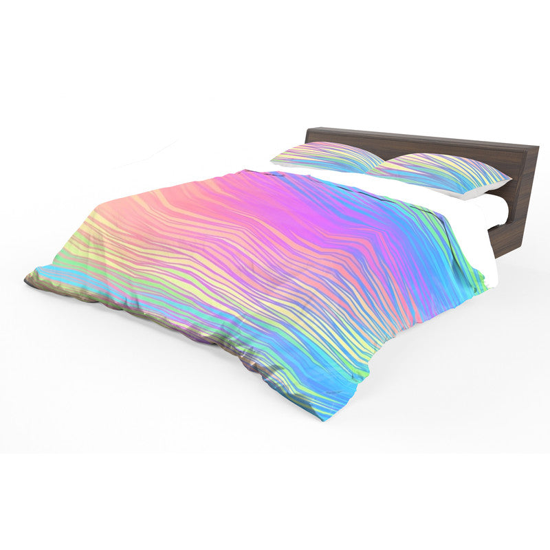 Pastel Flair Duvet Cover Set