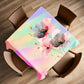 Pastel Square Tablecloth