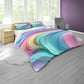 Pastel Swirls Duvet Cover Set