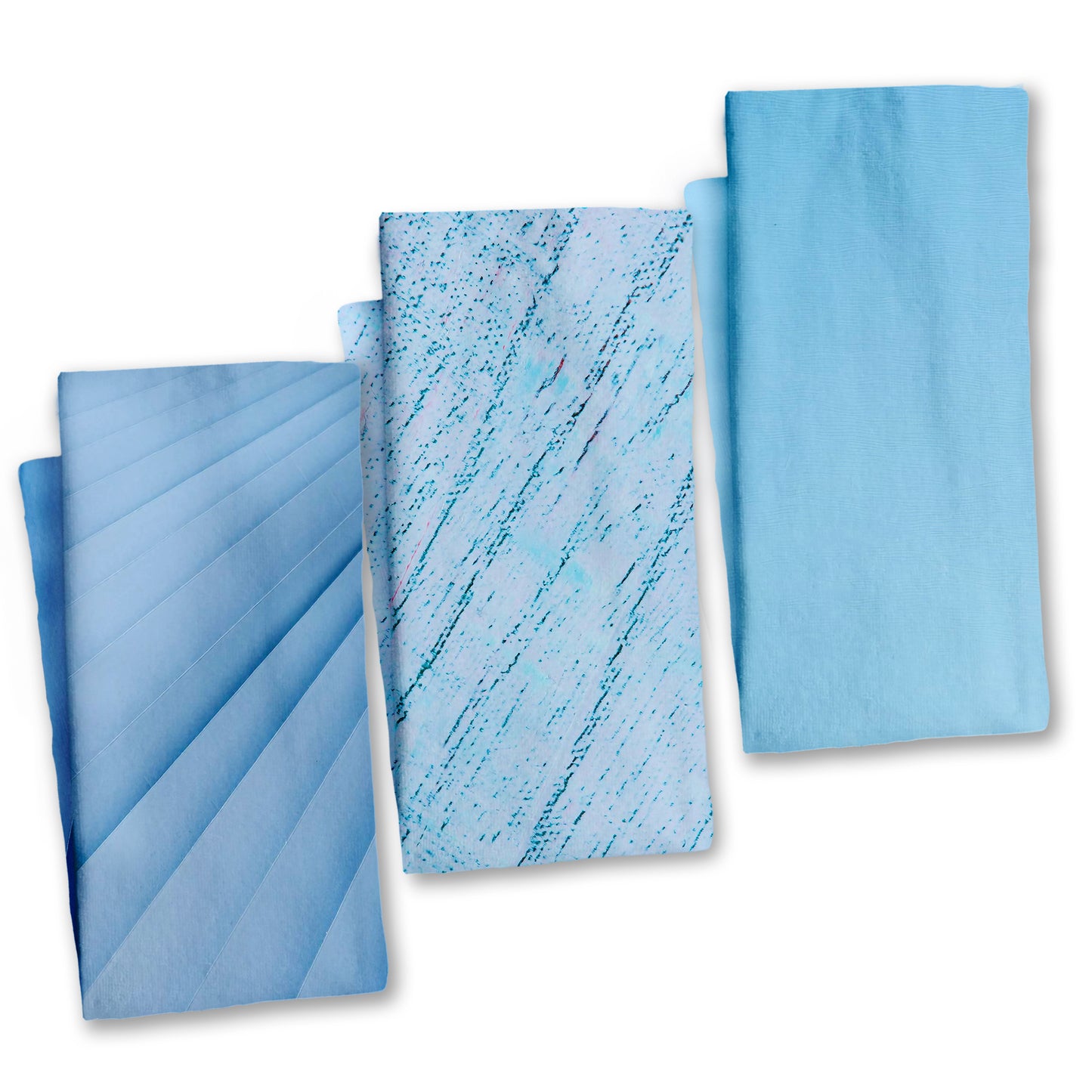 Pastel Blue Dish Cloth (Set of 3)