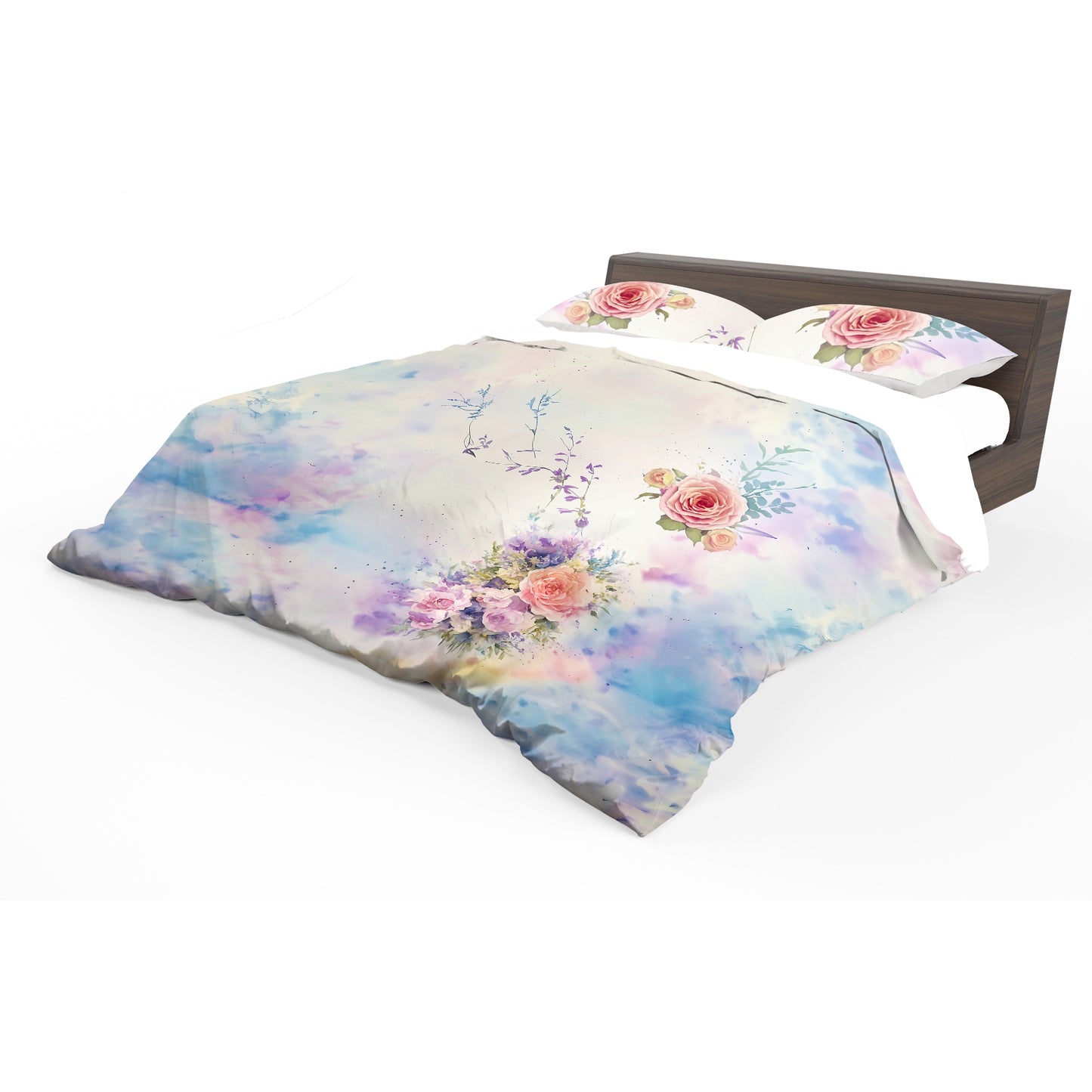 Pastel Bouquet Duvet Cover Set