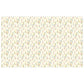 Pastel Bouquets on Soft Yellow Rectangle Tablecloth