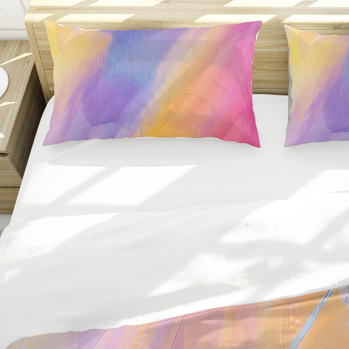Pastel Colour Clouds Duvet Cover Set