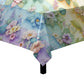 Pastel Colour Flowers Square Tablecloth