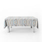 Pastel Colour Waves Rectangle Tablecloth