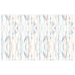 Pastel Colour Waves Rectangle Tablecloth