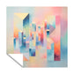 Pastel Cubes Square Tablecloth