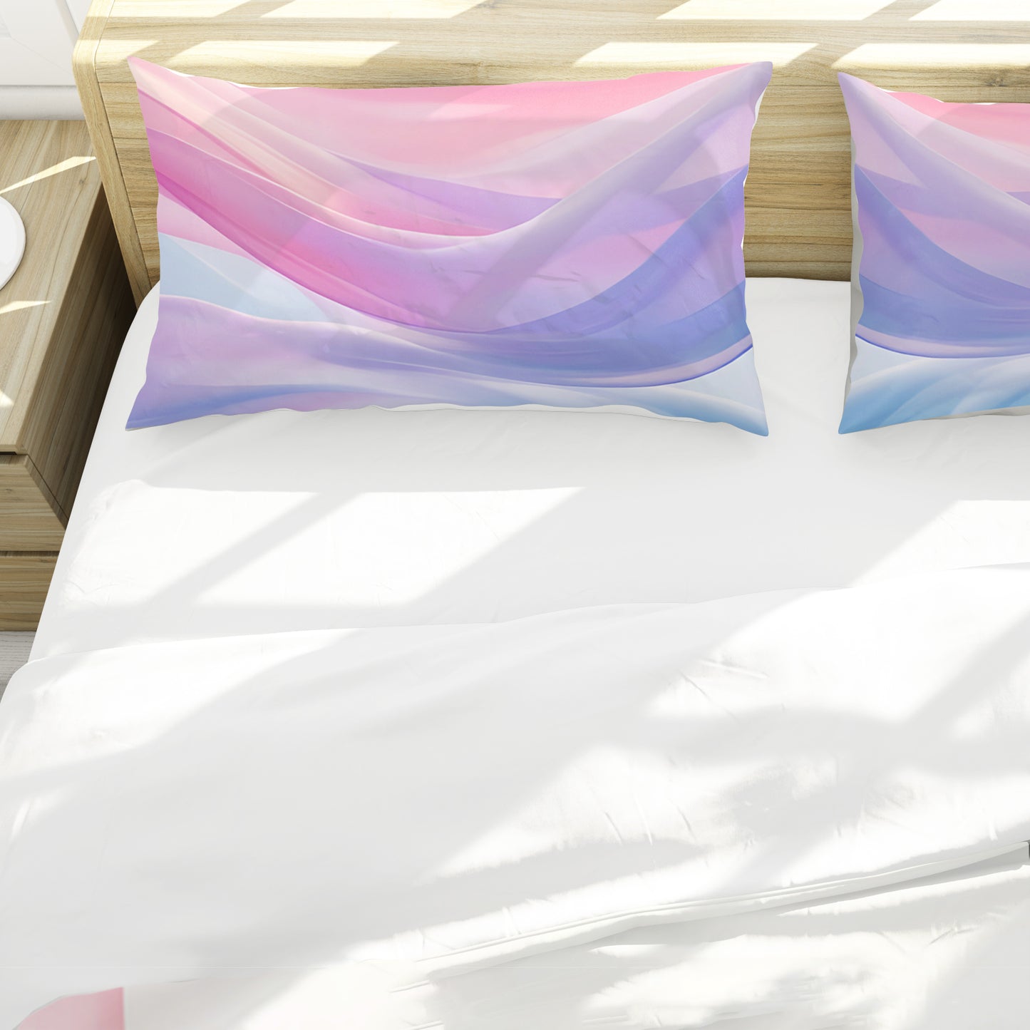 Pastel Enchanted Currents Duvet Cover Set