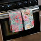 Pastel Floral Dish Cloth (Set of 3)