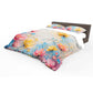 Pastel Flowers Duvet Cover Set