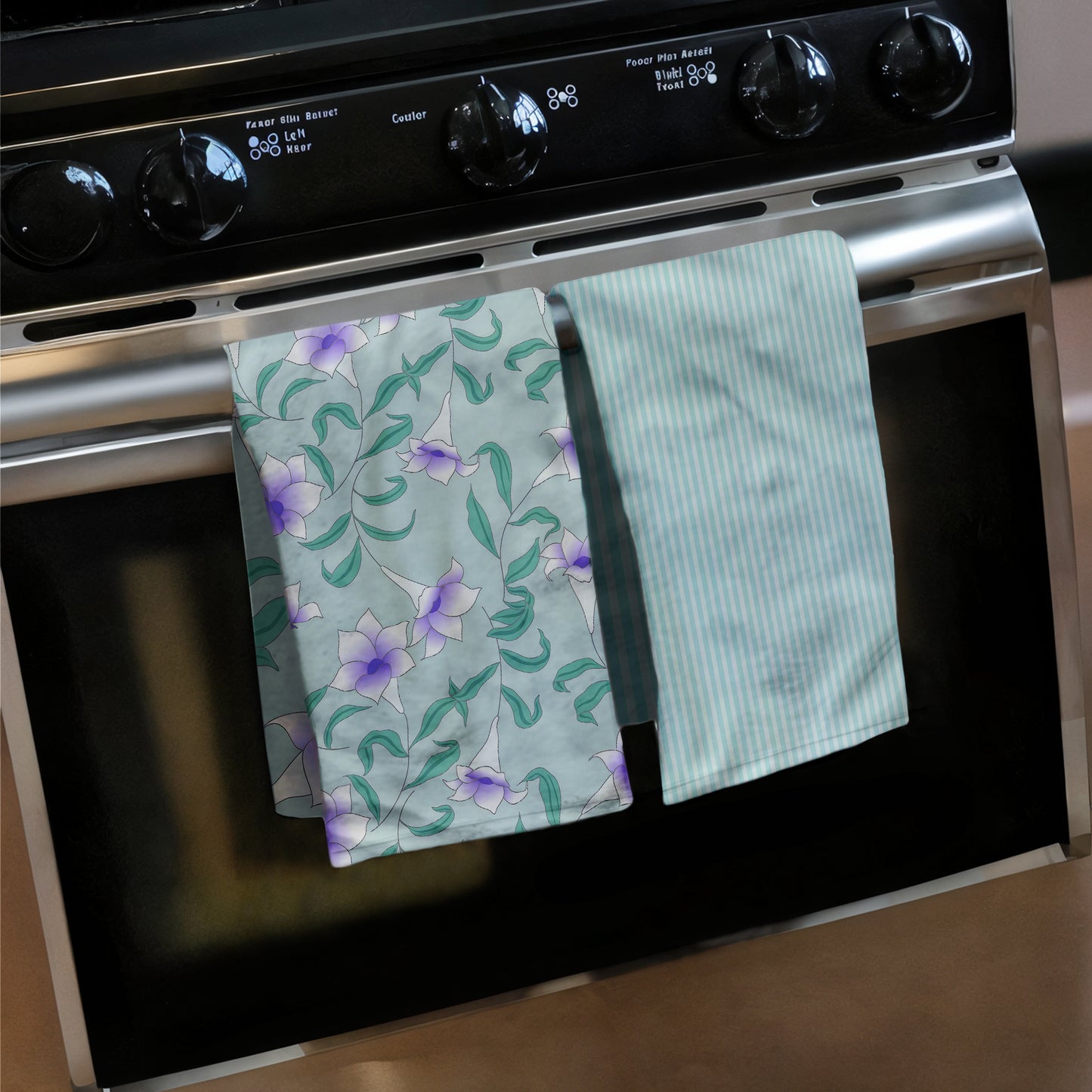 Pastel Green Dish Cloth (Set of 3)