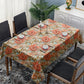 Pastel Lime And Gold Rectangle Tablecloth