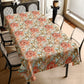 Pastel Lime And Gold Rectangle Tablecloth