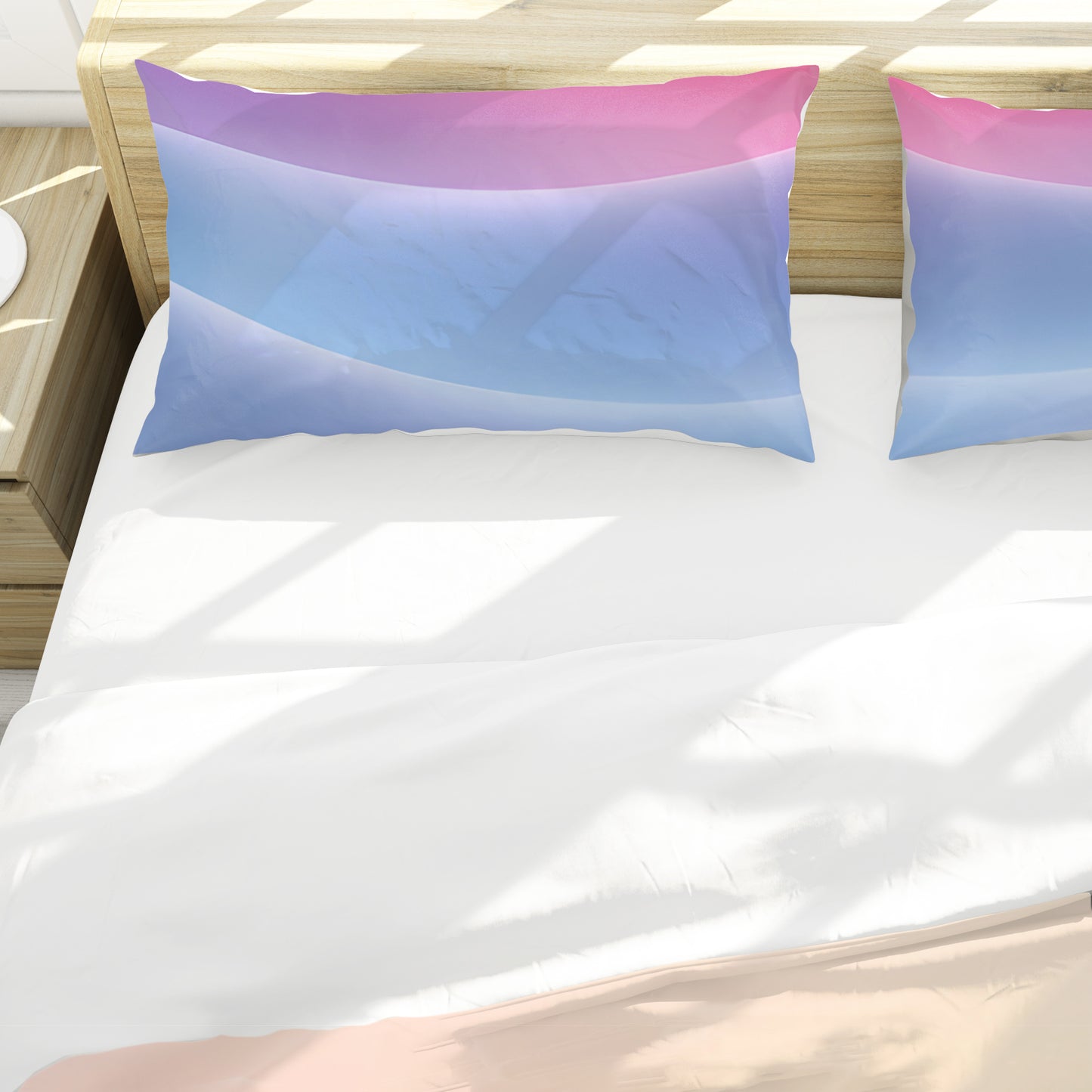 Pastel Organic Drift Duvet Cover Set