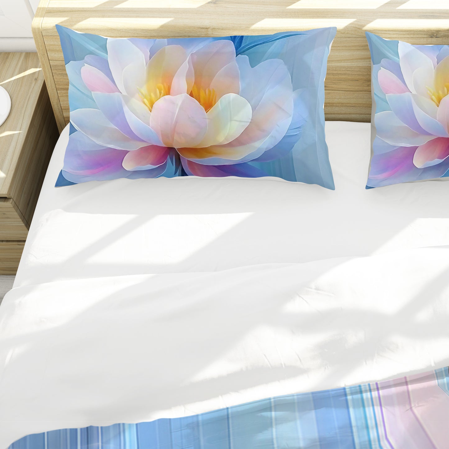Pastel Petals Duvet Cover Set