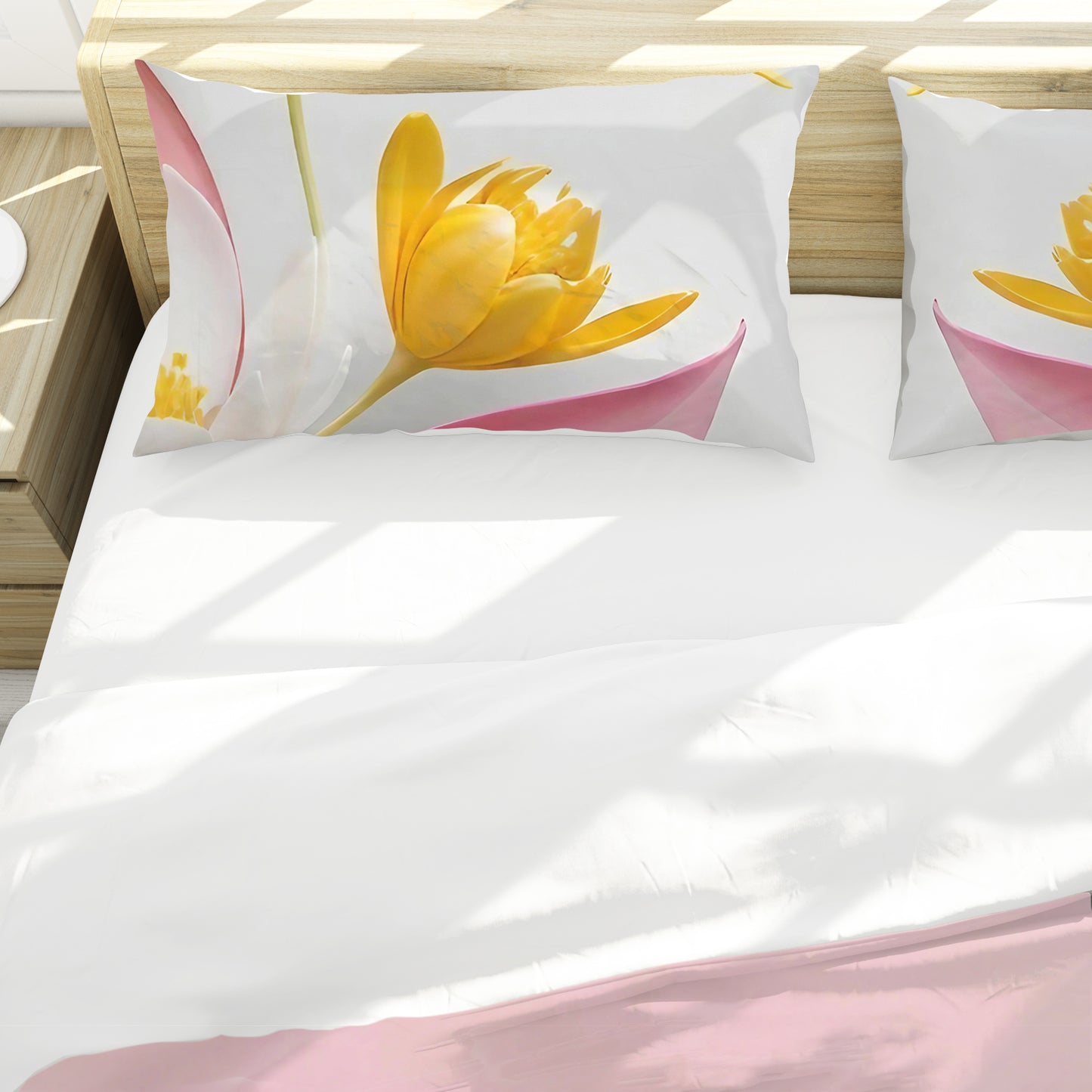 Pastel Petals Duvet Cover Set