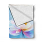Pastel Petals Light Weight Fleece Blanket