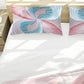 Pastel Pink and Blue Duvet Cover Set