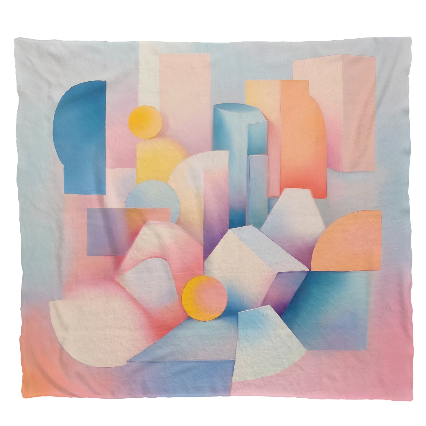 Pastel Prism Light Weight Fleece Blanket