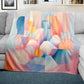 Pastel Prism Light Weight Fleece Blanket