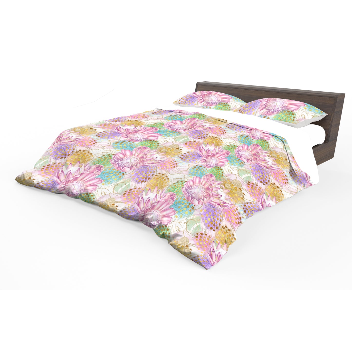 Pastel Protea Whispers Duvet Cover Set