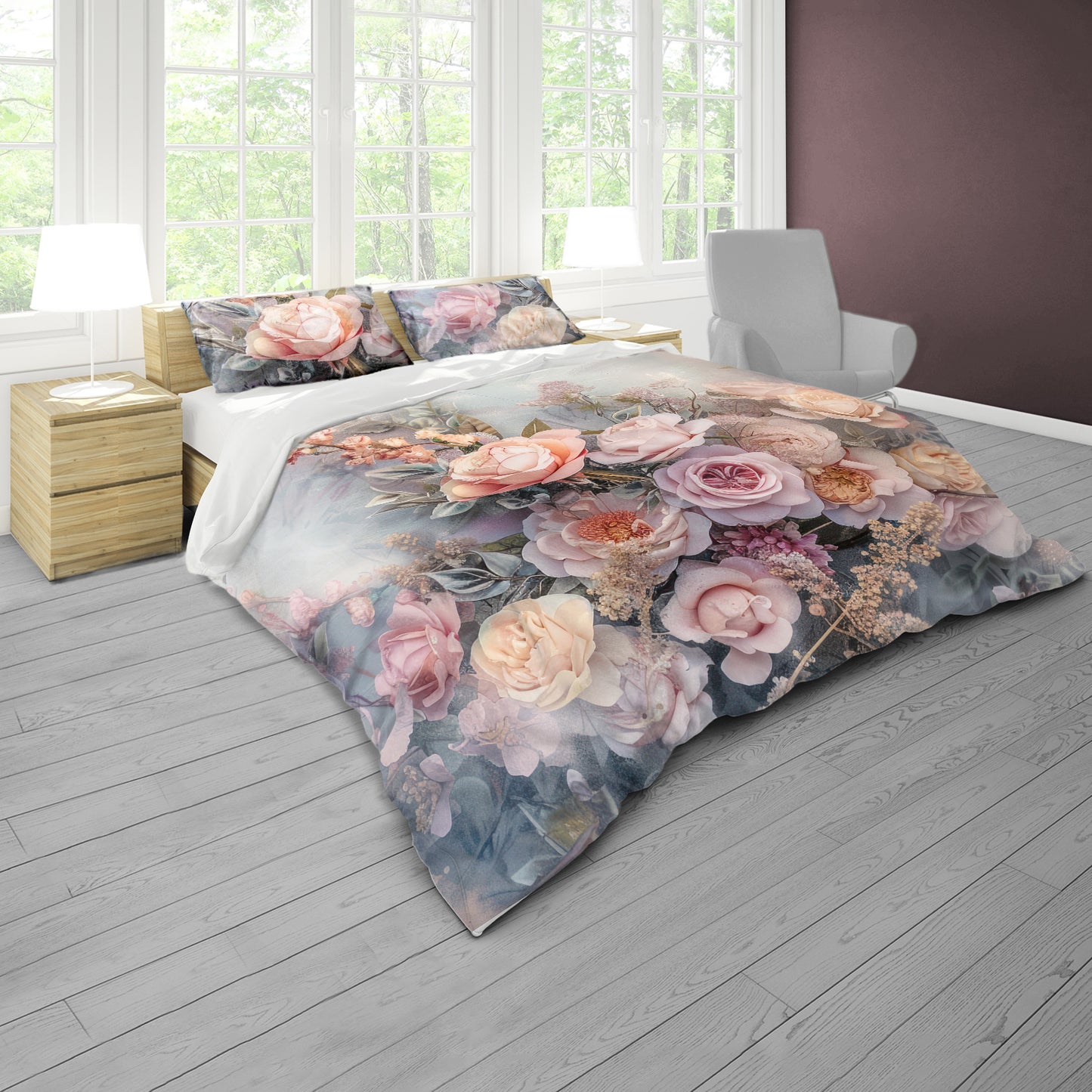 Pastel Serenade Duvet Cover Set