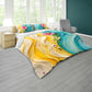 Pastel Waves Duvet Cover Set
