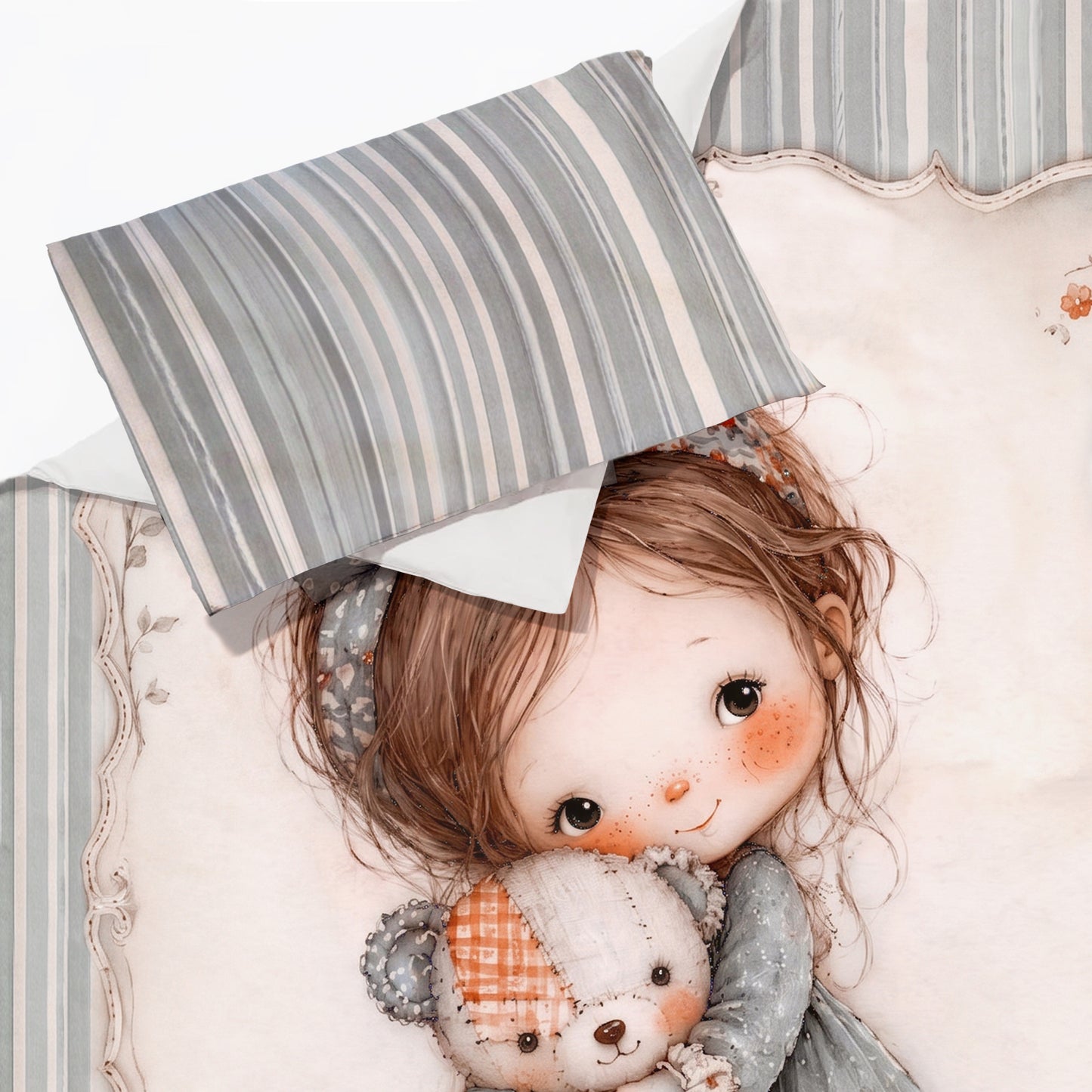 Patches of Love Cot Set