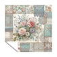 Patchwork Floral Square Tablecloth