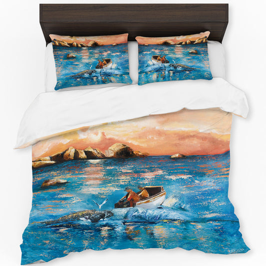 Paternoster Sunset By Cherylin Louw Duvet Cover Set