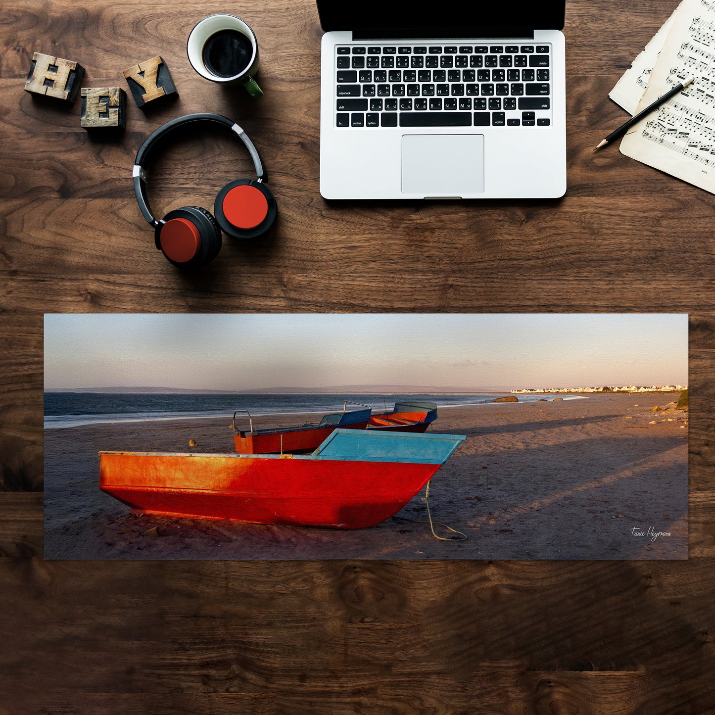 Paternoster Desk Pad by Fanie Heymans