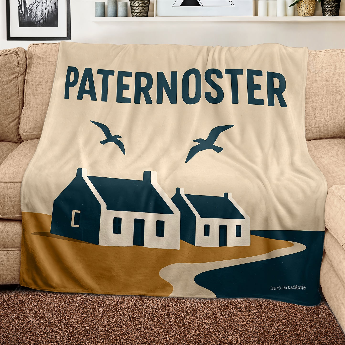 Paternoster Light Weight Fleece Blanket by Wikus Schalkwyk