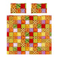 Patterned Squares Duvet Cover Set