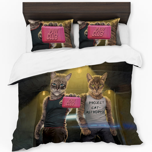Paw Club Duvet Cover Set By Vincent Hie