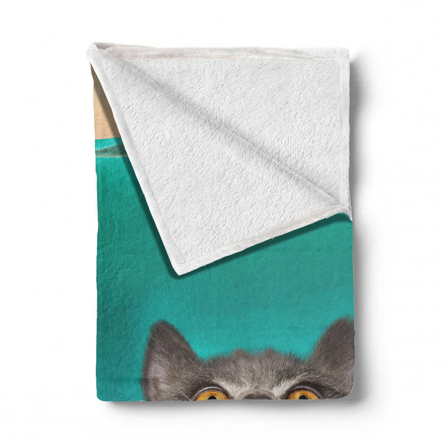 Paws Light Weight Fleece Blanket By Vincent Hie