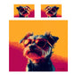 Pawsh Pup Duvet Cover Set by Wikus Schalkwyk