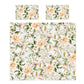 Peach Pearl Flower Tone Duvet Cover Set by Mark van Vuuren