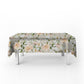 Peach Peonies Blossoms Rectangle Tablecloth by Mark van Vuuren