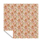 Peach Peonies Square Tablecloth