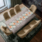Peach Flower Bouquet Table Runner  By Mark Van Vuuren