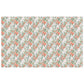 Peach Fynbos on Mint Green Rectangle Tablecloth