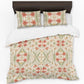 Peach Lily Blossom Duvet Cover Set
