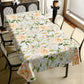 Peach Peonies Blossoms Rectangle Tablecloth by Mark van Vuuren