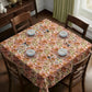 Peach Peonies Square Tablecloth