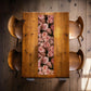 Peach Roses 160cm Table Runner